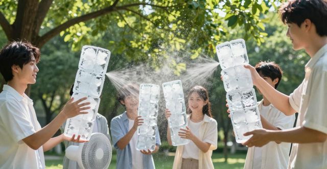 大冰块降温方法_丰台夏季防暑降温大冰块_大冰块户外活动使用时长